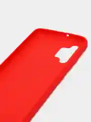 Красный чехол Samsung Galaxy A32 4G 6.4" силиконовый матовый, прозрачный, цветной