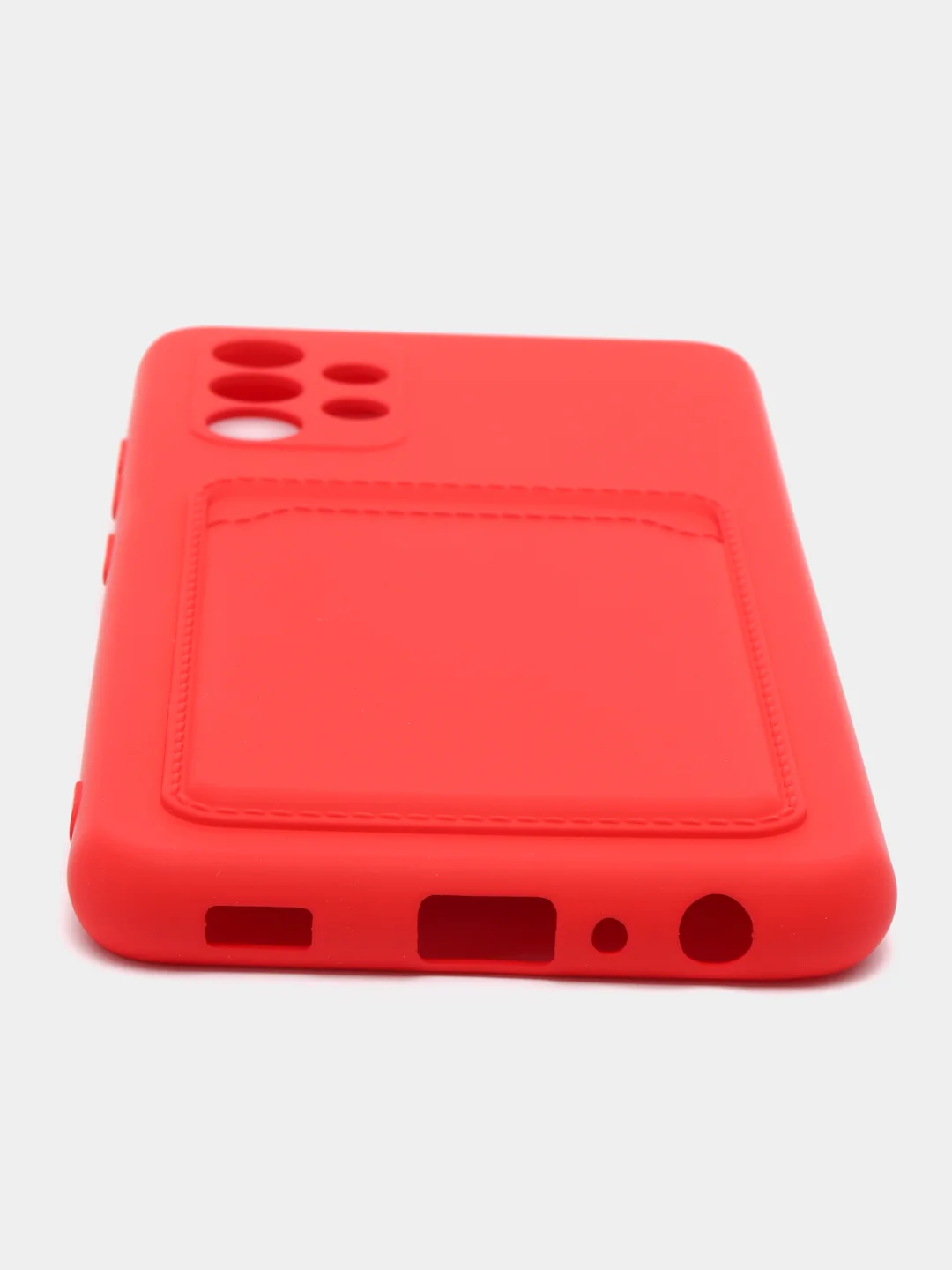 Красный wallet Чехол карман для карт Samsung A50 A30S, A31, A51 A71 A02 M02, A32, A52, A72, S20 FE