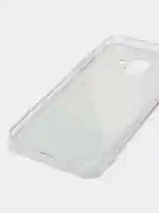 Красный чехол Samsung Galaxy A6 (2018), Самсунг Галакси А6 силиконовый с мраморным рисунком