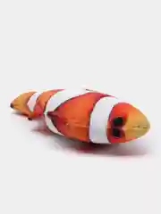 Красный игрушка для кошки с кошачьей мятой и валерианой в форме рыбы, 20 см