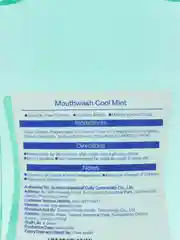 Ополаскиватель для полости рта со вкусом мяты Carich, 500 мл