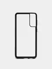 Черный чехол на Samsung S21, S21 plus, S21 ultra