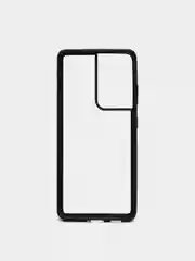Черный чехол на Samsung S21, S21 plus, S21 ultra