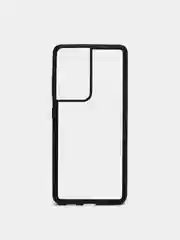 Черный чехол на Samsung S21, S21 plus, S21 ultra