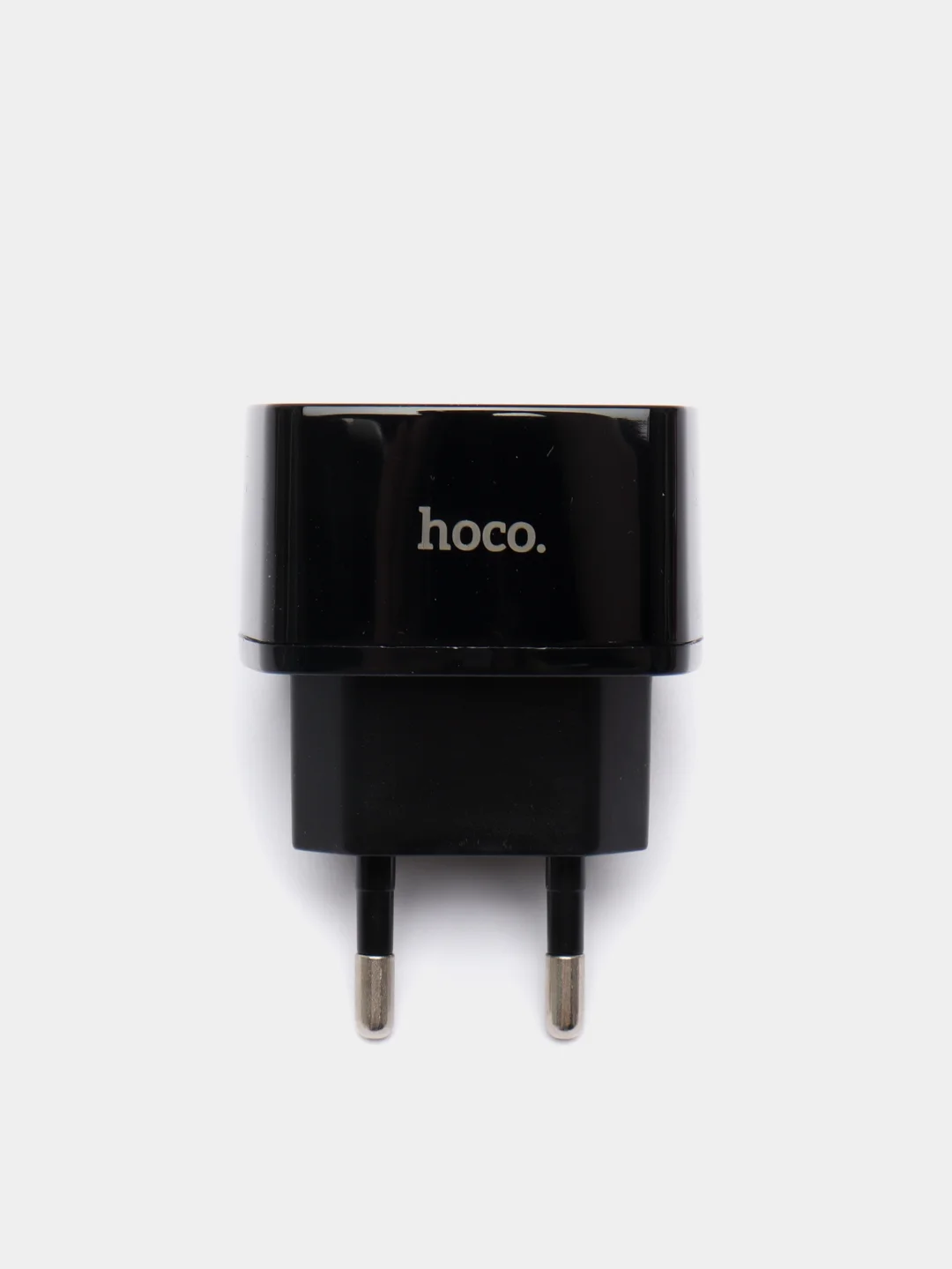 Черный блок питания 18W, умная зарядка, 1USB порт, 3.0A Hoco C70А, быстрая зарядка