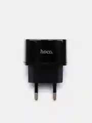 Черный блок питания 18W, умная зарядка, 1USB порт, 3.0A Hoco C70А, быстрая зарядка