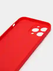 Красный чехол на iPhone 11, 13, 12, XR, Pro, Max, Mini, бархатный