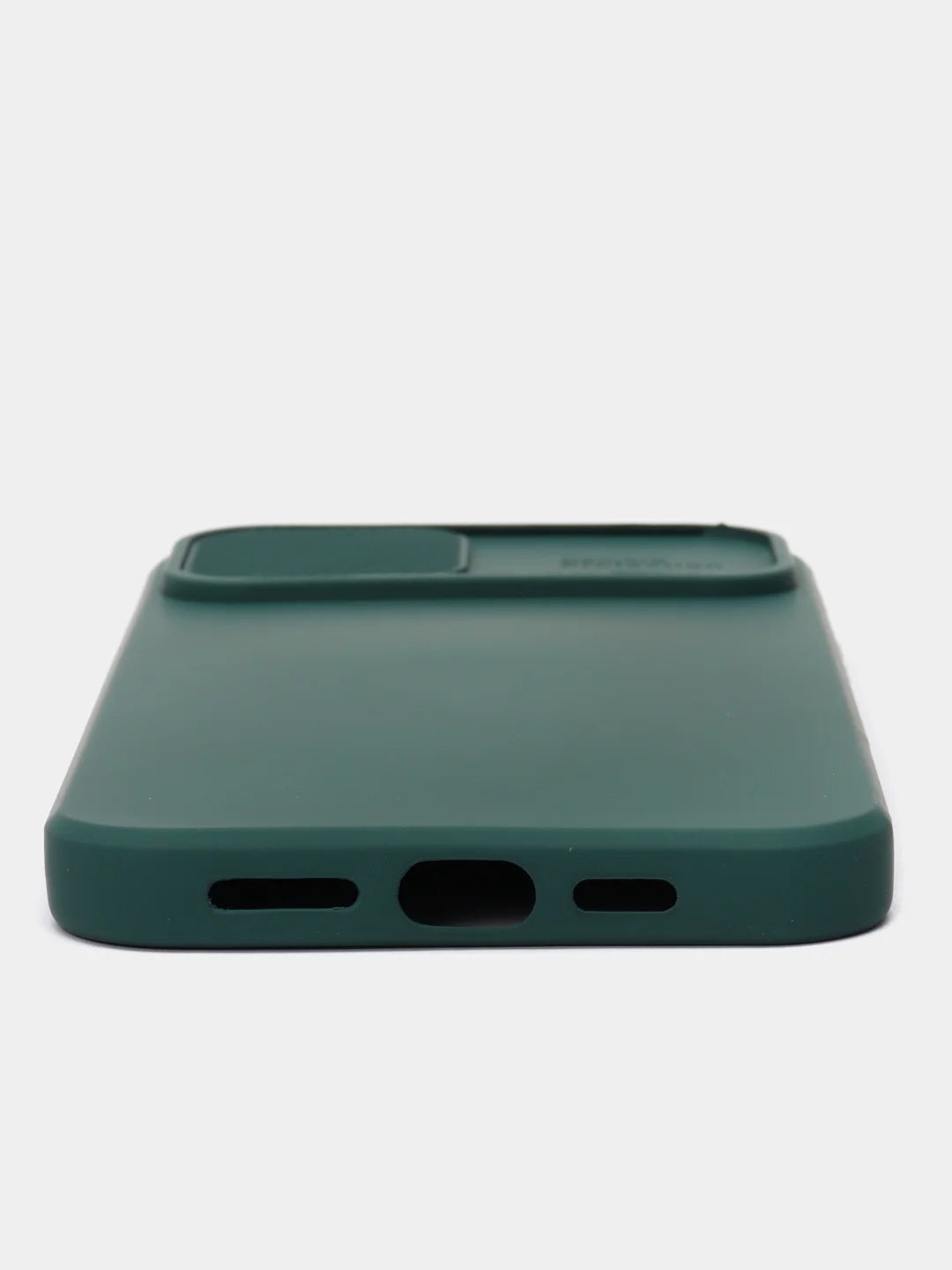 Тёмно-зелёный чехол для iPhone 11, 13, 12, Pro, Max, Mini, защита камеры, бархатный