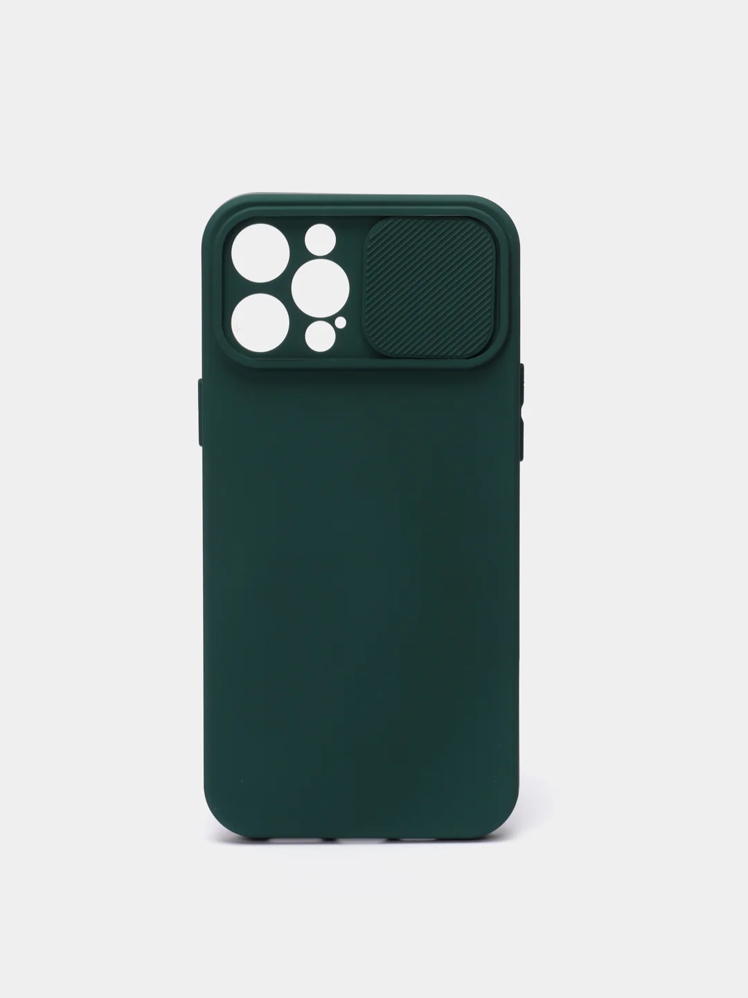 Тёмно-зелёный чехол для iPhone 11, 13, 12, Pro, Max, Mini, защита камеры, бархатный