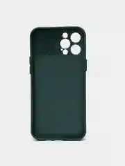 Тёмно-зелёный чехол для iPhone 11, 13, 12, Pro, Max, Mini, защита камеры, бархатный