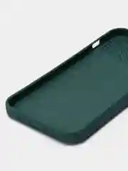 Тёмно-зелёный чехол для iPhone 11, 13, 12, Pro, Max, Mini, защита камеры, бархатный