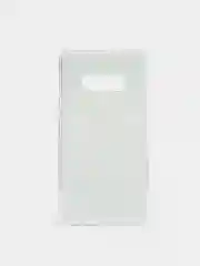 Светло-жёлтый чехол Samsung Galaxy S10, S10e, S10+ Plus, Галакси С10, С10е, С10+ силиконовый с рисунком