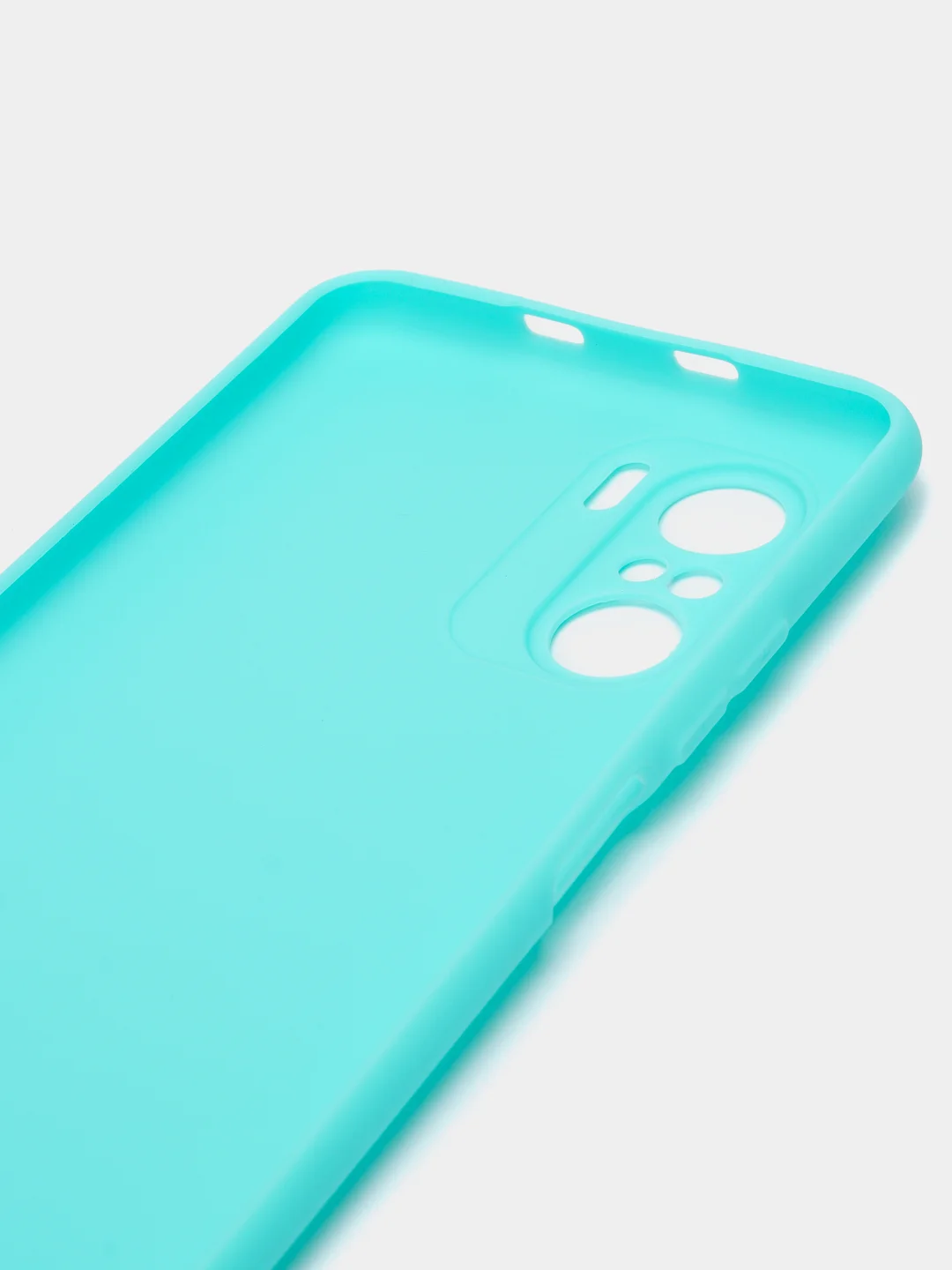 Бирюзовый чехол Xiaomi Poco F3, F3 Pro, Redmi K40, K40 Pro, Сяоми Поко Ф3, Ф3 Про, силиконовый