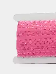Мятный тесьма резинка с кружевом 2 см, 9 м