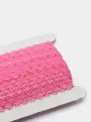 Мятный тесьма резинка с кружевом 2 см, 9 м