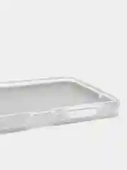 Серебряный чехол Samsung Galaxy A22 4G, M22, M32, Самсунг Галакси А22 4G, М22, М32 блестящий сияющий