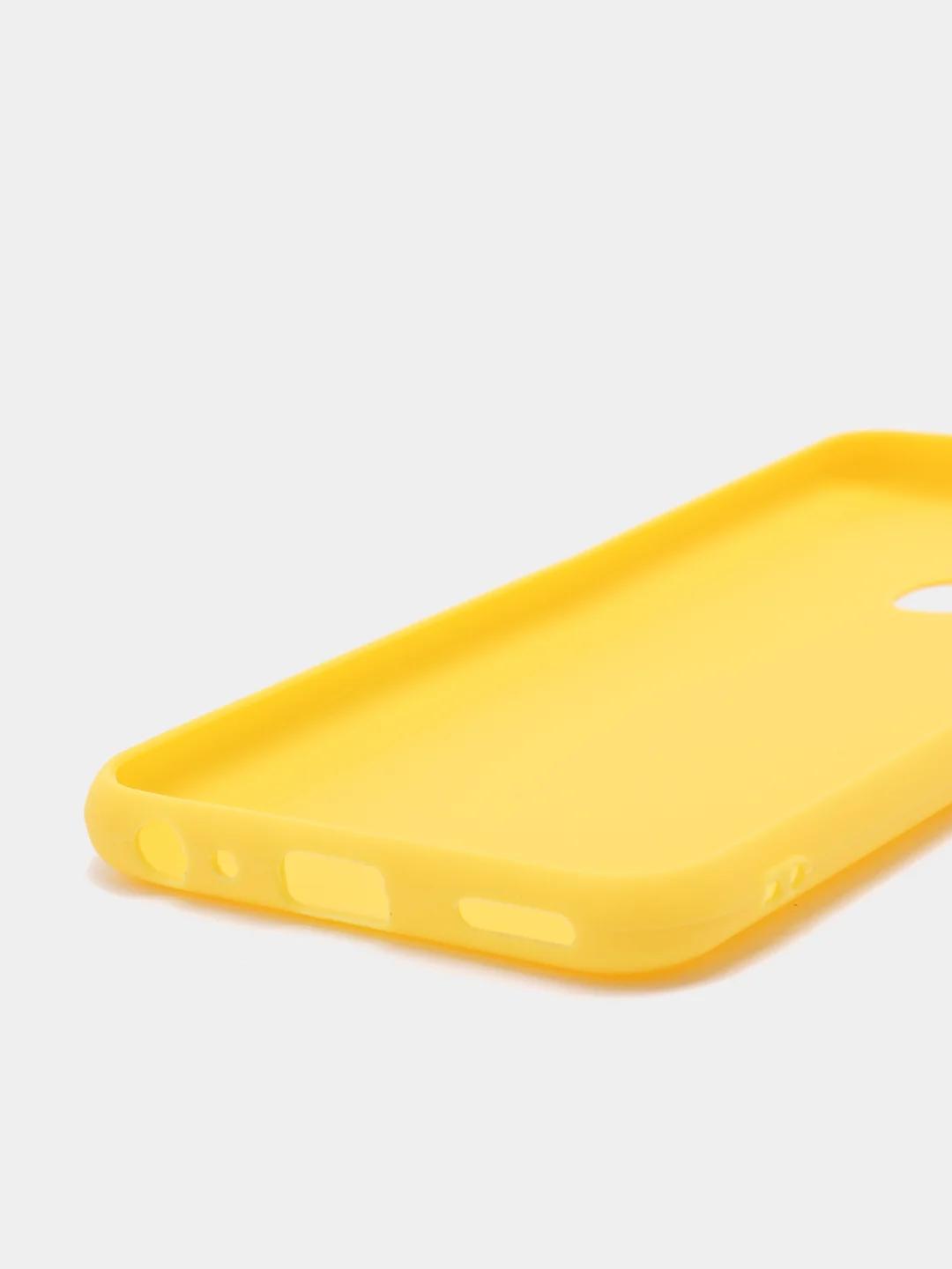Желтый чехол силиконовый  Vivo Y17 / Y19 / Y20 / Y30 /