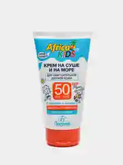 Крем детский солнцезащитный Floressan "Africa Kids", SPF 50, 150 мл
