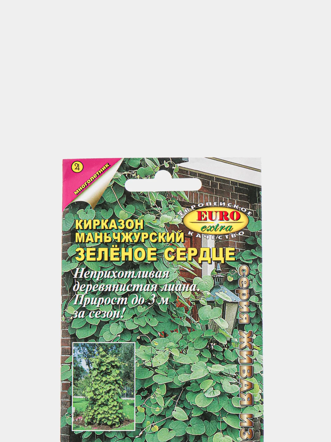 Кирказон "Зеленое сердце" семена цветов