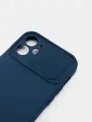 Темно-синий чехол для iPhone 11, 13, 12, Pro, Max, Mini, защита камеры, бархатный