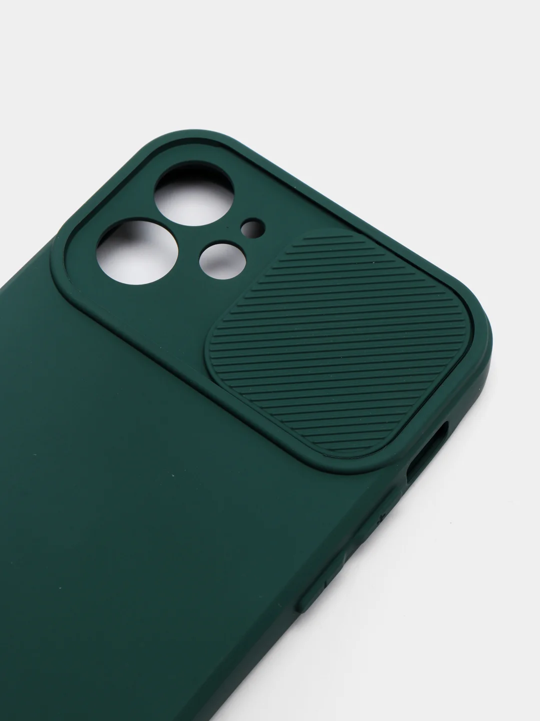 Тёмно-зелёный чехол для iPhone 11, 13, 12, Pro, Max, Mini, защита камеры, бархатный