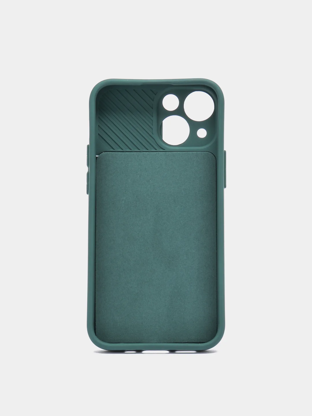 Тёмно-зелёный чехол для iPhone 11, 13, 12, Pro, Max, Mini, защита камеры, бархатный