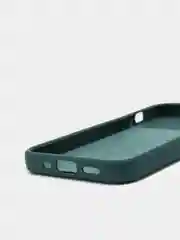 Тёмно-зелёный чехол для iPhone 11, 13, 12, Pro, Max, Mini, защита камеры, бархатный