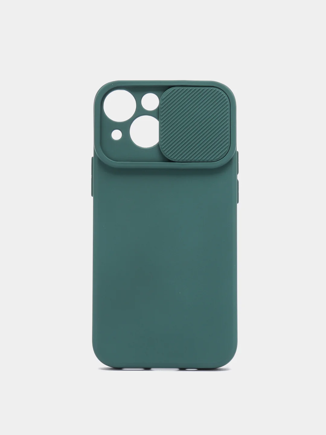 Тёмно-зелёный чехол для iPhone 11, 13, 12, Pro, Max, Mini, защита камеры, бархатный
