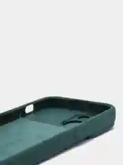Тёмно-зелёный чехол для iPhone 11, 13, 12, Pro, Max, Mini, защита камеры, бархатный