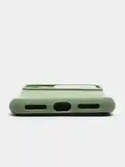 Лесной зеленый чехол iPhone 7 / 8 / SE 2020 силиконовый с закрывающейся камерой
