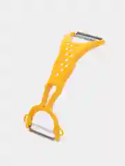 Желтый овощечистка 3 в 1