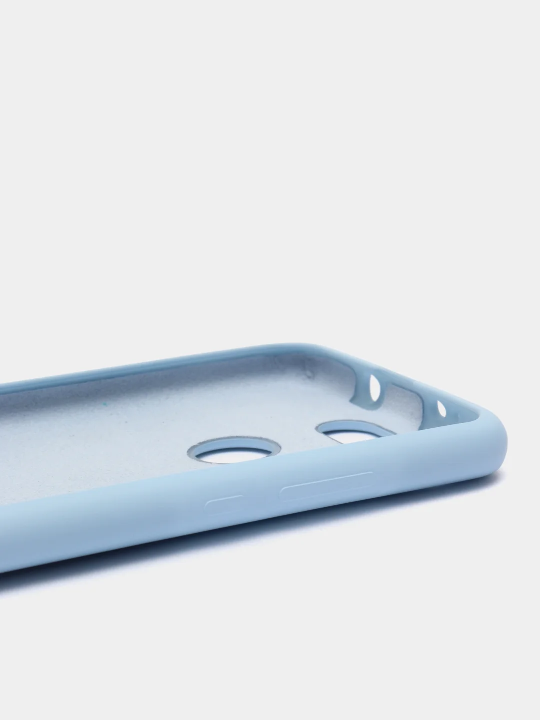 Небесно-голубой чехол силиконовый Silicone Cover Case для Huawei Honor V20