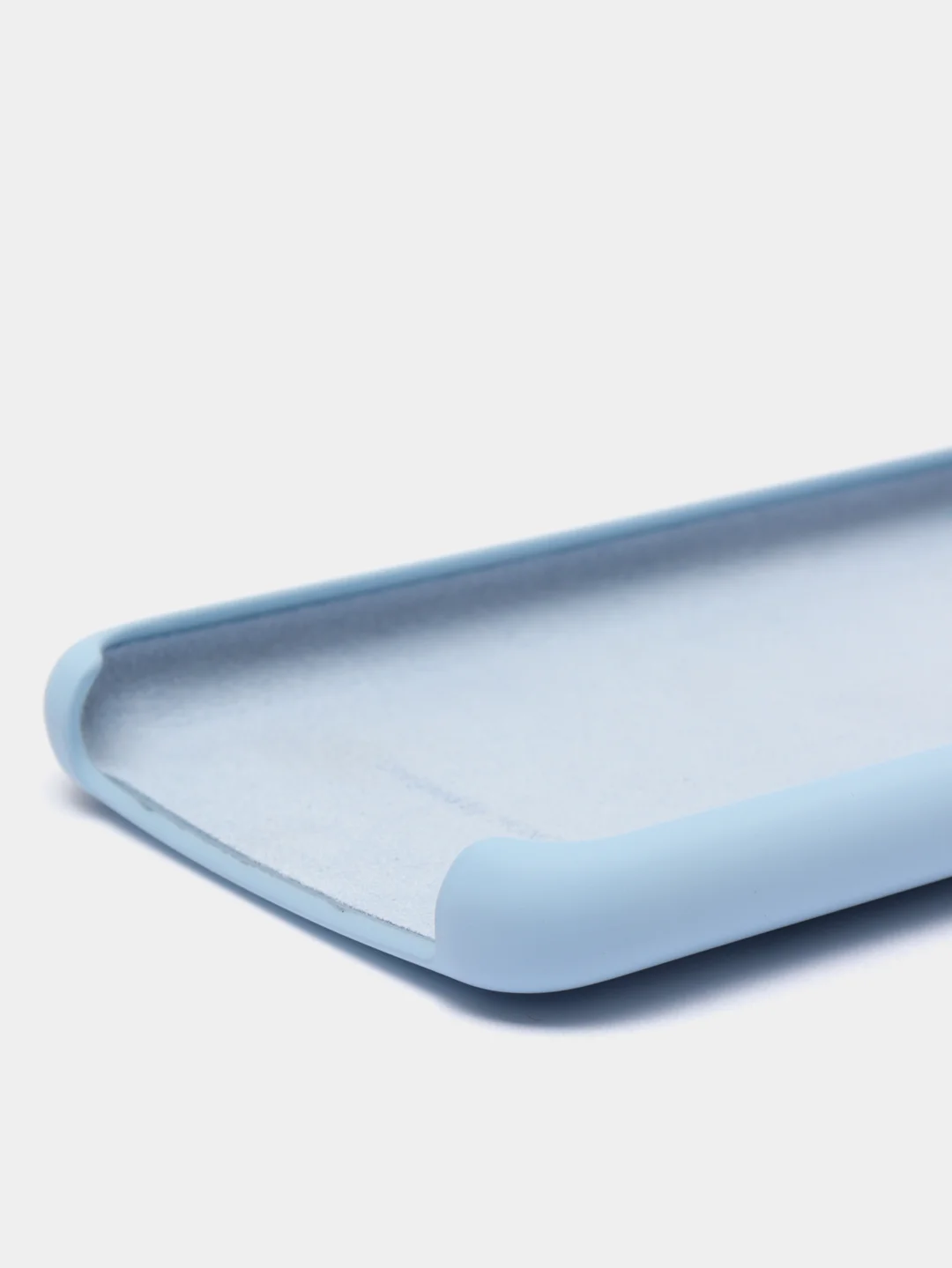 Небесно-голубой чехол силиконовый Silicone Cover Case для Huawei Honor V20