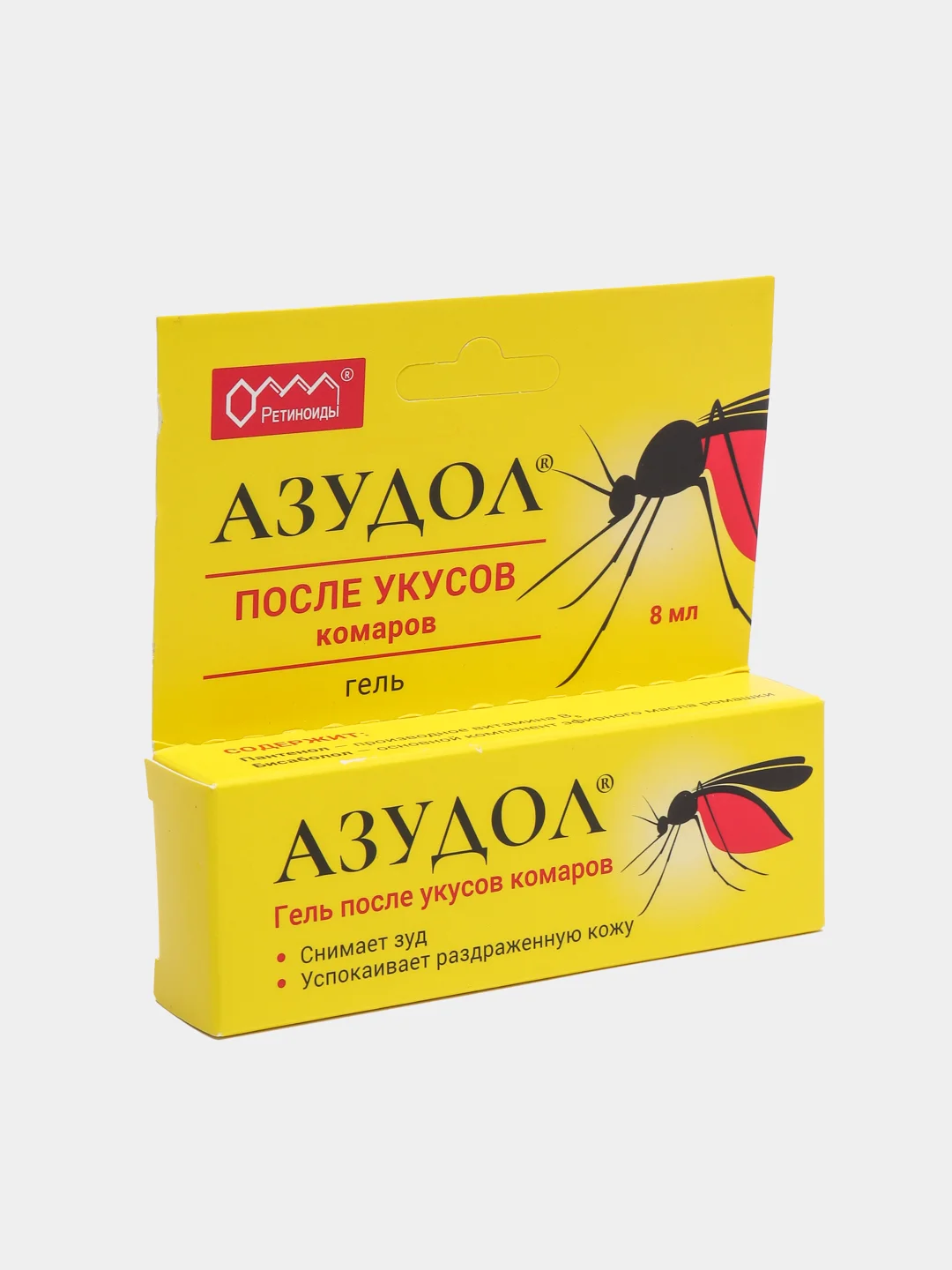 Гель после укусов комаров "Азудол"