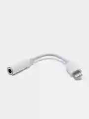 Переходник для наушников айфон / Переходник Lightning 3.5мм(работает через Bluetooth)