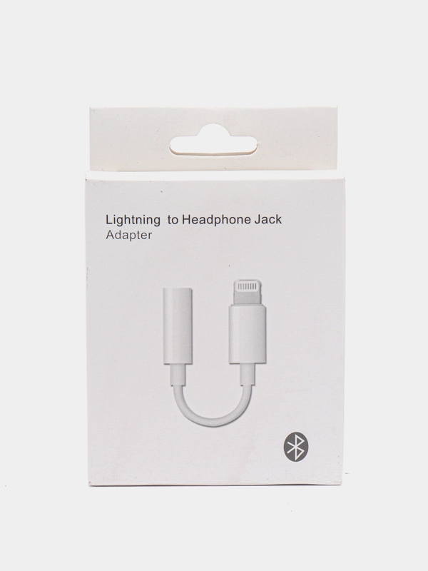 Переходник для наушников айфон / Переходник Lightning 3.5мм(работает через Bluetooth)