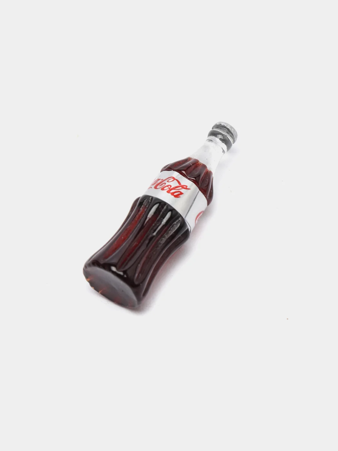 Серебряный миниатюрная бутылочка "Кока-кола"