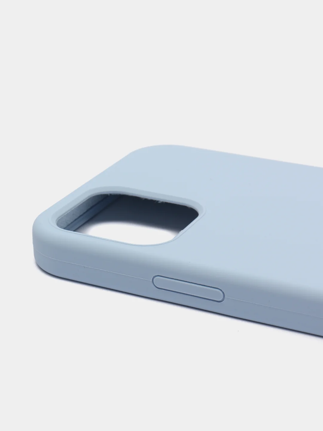 Голубой чехол на iPhone 7 Plus, 8 Plus, X, XS, XR, 11, 11 Pro Max, 12 Pro, Pro Max