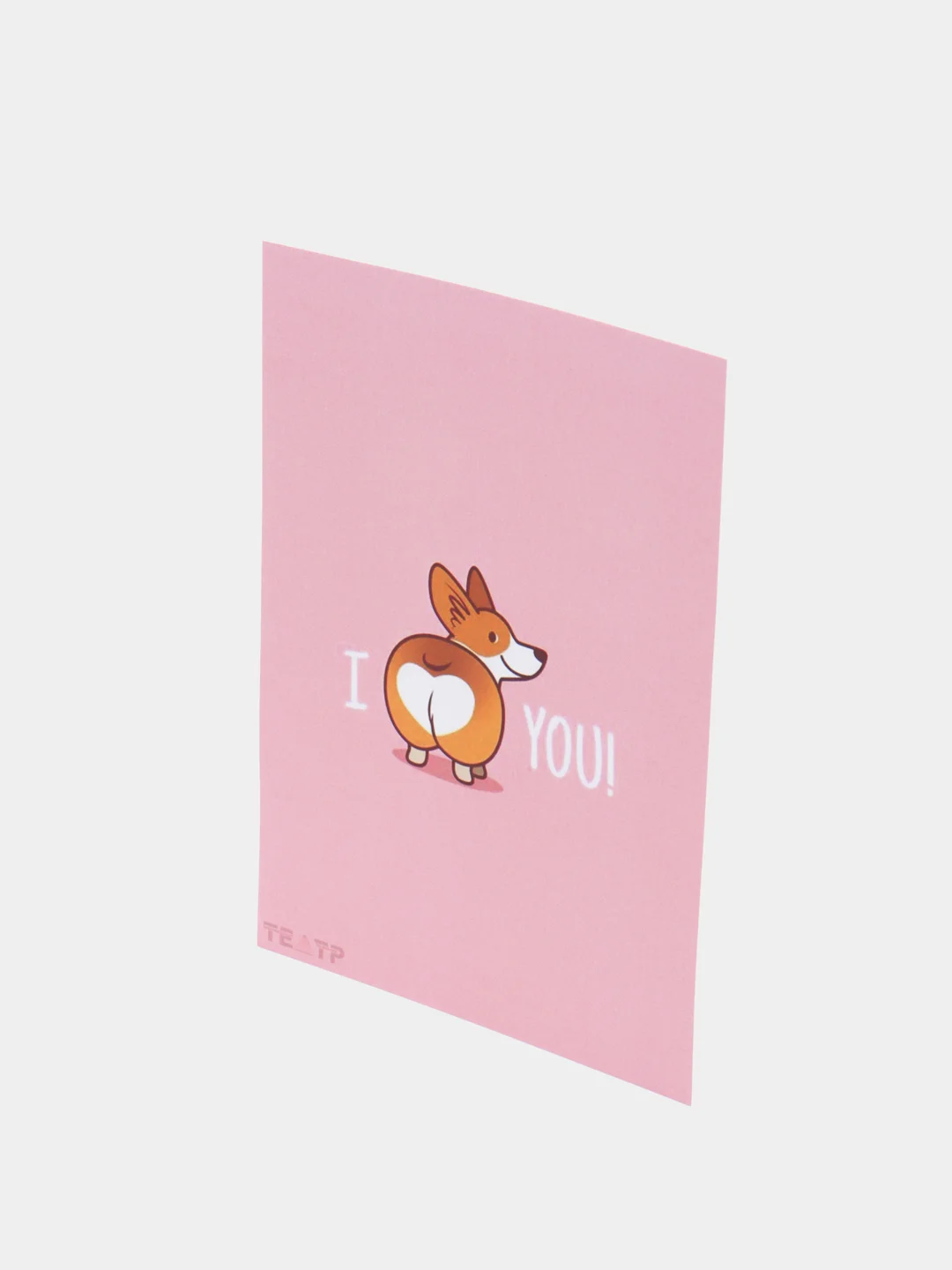 Открытка "I love you"