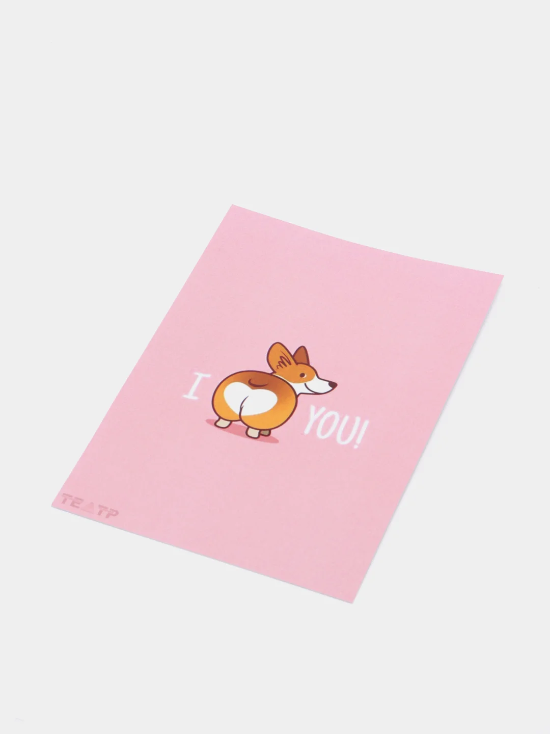 Открытка "I love you"
