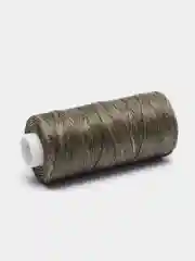 Приглушённый хаки вощеная нить для кожи, 50м, нитка 0.8 мм