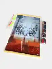 Белый алмазная мозаика "Сказочный олень", 40*60 см