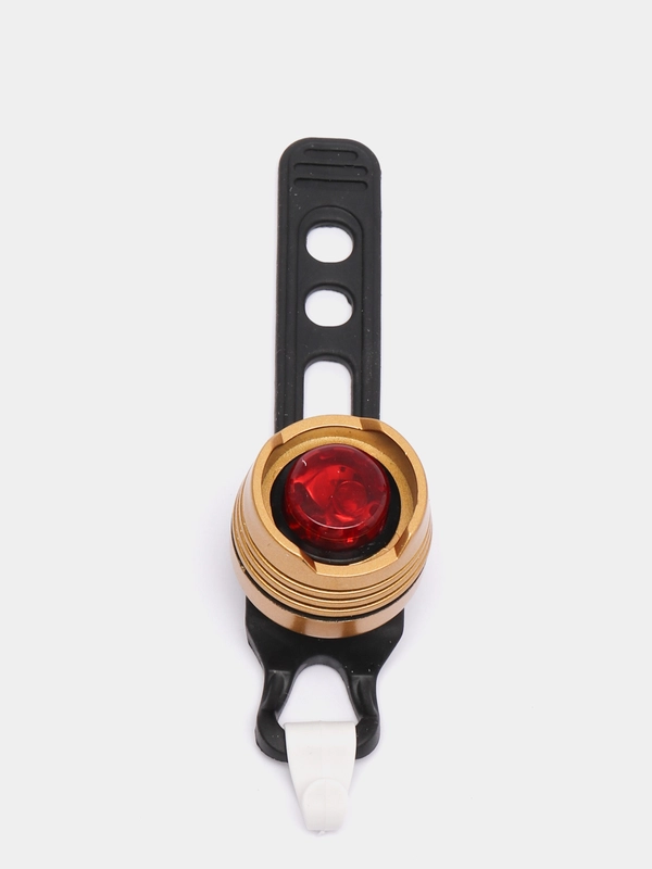 Мини-фонарь велосипедный, 3 режима, d 2.5 см, 1LED, 2хCR2032 (в комплекте)
