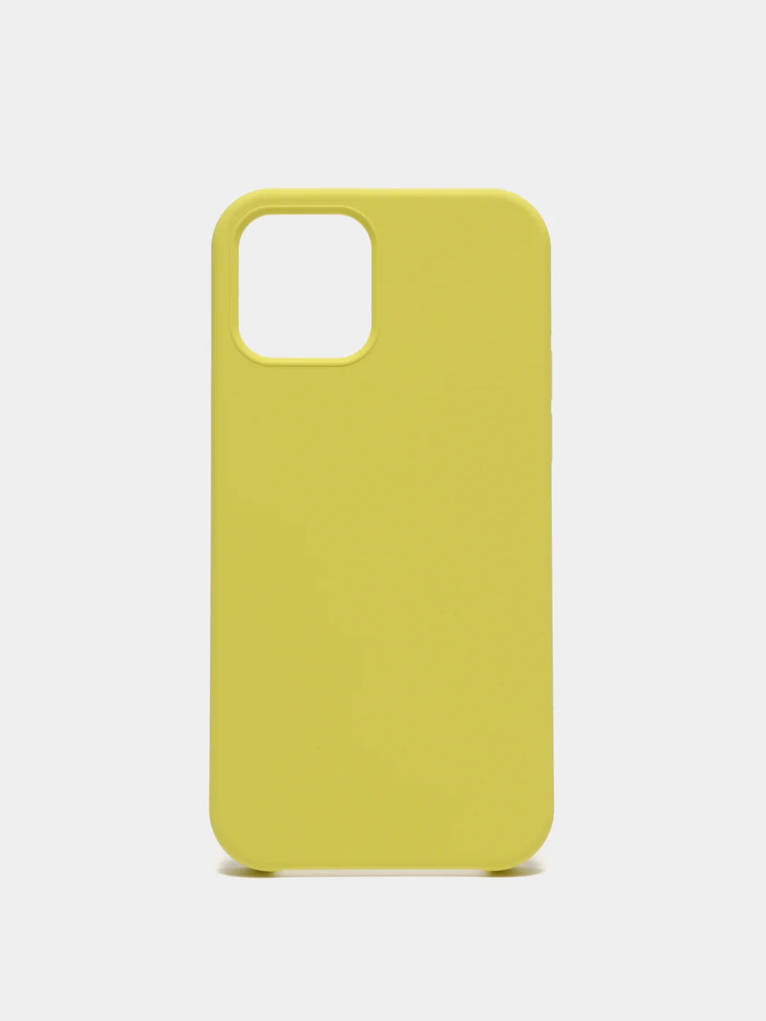 Желтый чехол на iPhone 7 Plus, 8 Plus, X, XS, XR, 11, 11 Pro Max, 12 Pro, Pro Max