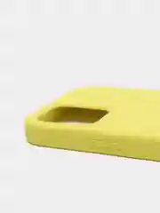 Желтый чехол на iPhone 7 Plus, 8 Plus, X, XS, XR, 11, 11 Pro Max, 12 Pro, Pro Max