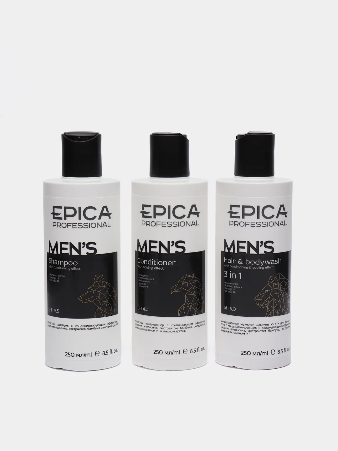 Набор для волос и тела Epica Professional Mens