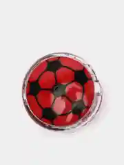 Красный антистресс-игрушка светящаяся Йо-йо "Мяч", 55 мм, 4 цвета