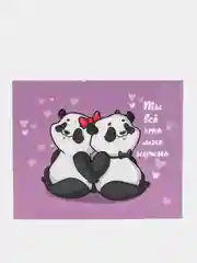 Аметистовый открытка-комплимент на каждый день, 8,8 х 10,7 2 штуки