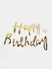 Гирлянда Happy Birthday (С Днем Рождения), 200 см, 1 штука