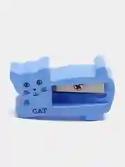 Синий точилка карманная фигурная